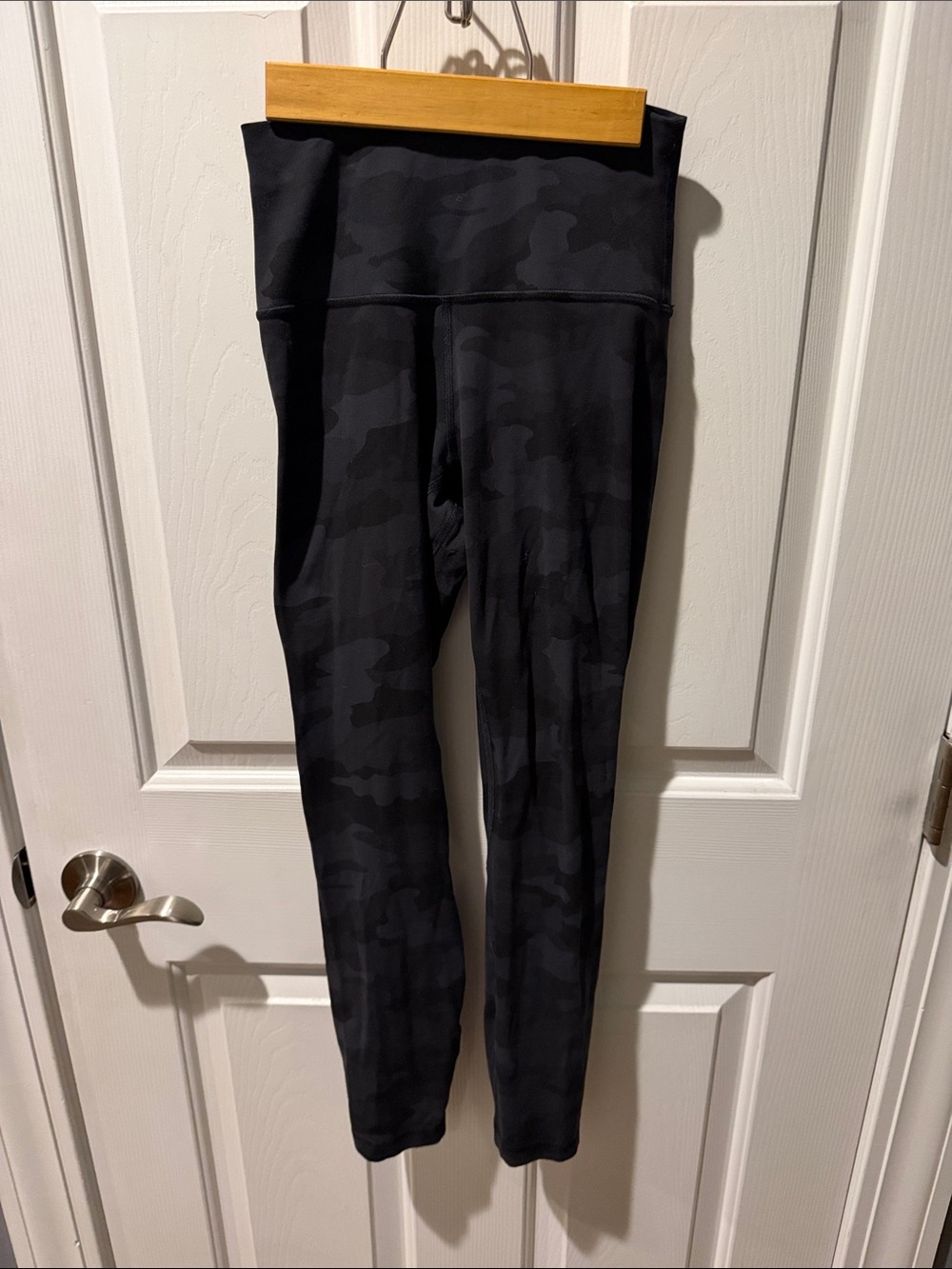Black Camouflage Lululemon Leggings